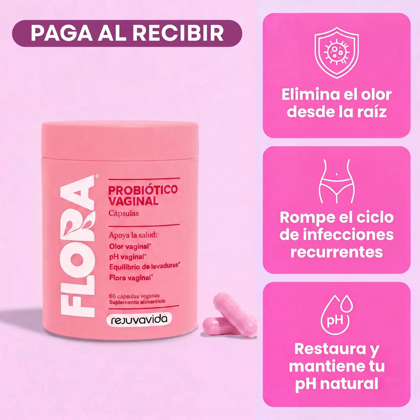 Flora - Acaba con las infecciones recurrentes