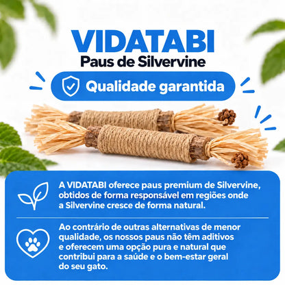 Vidatabi – Paus Dentais Naturais para Gatos