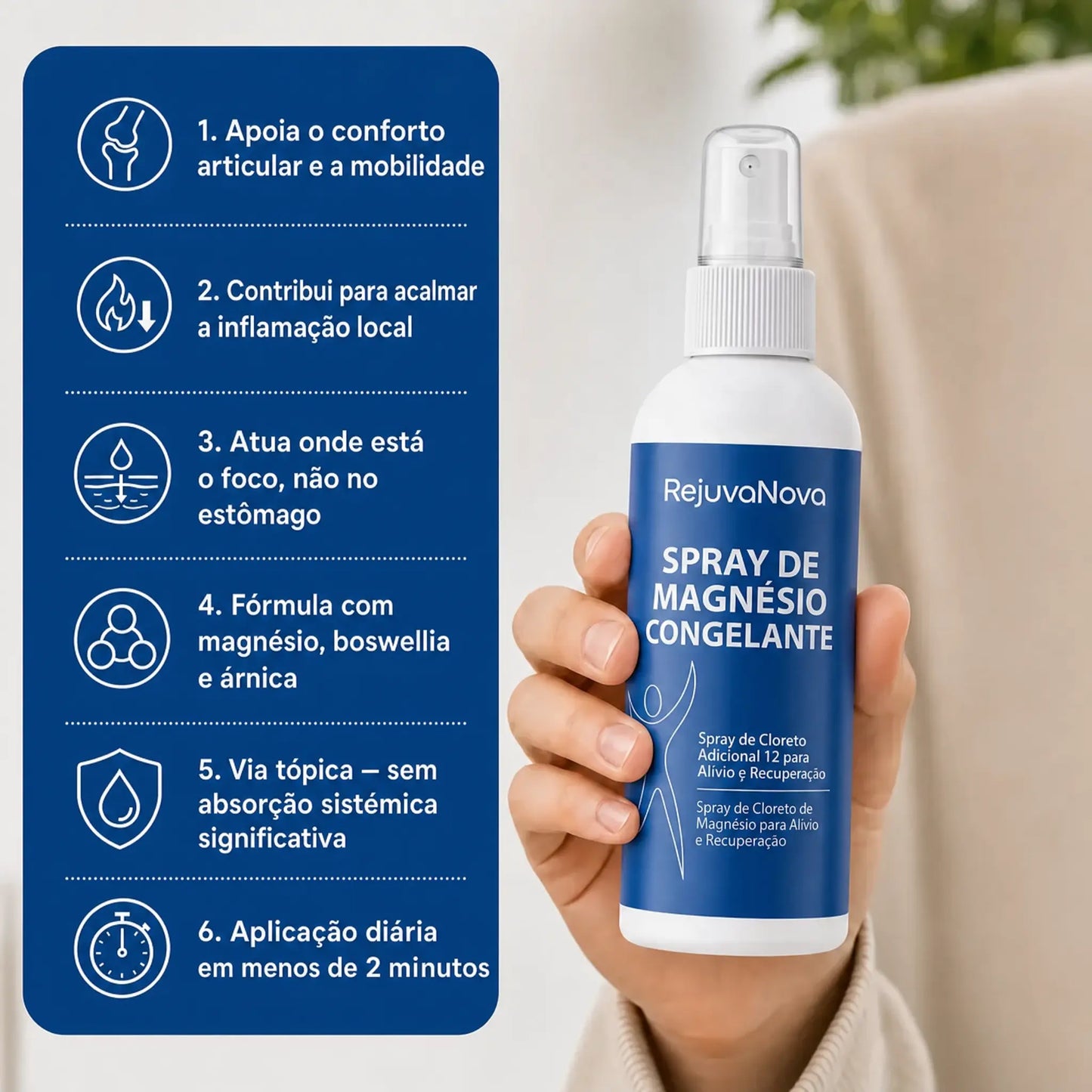 Spray de Magnésio Frio™
