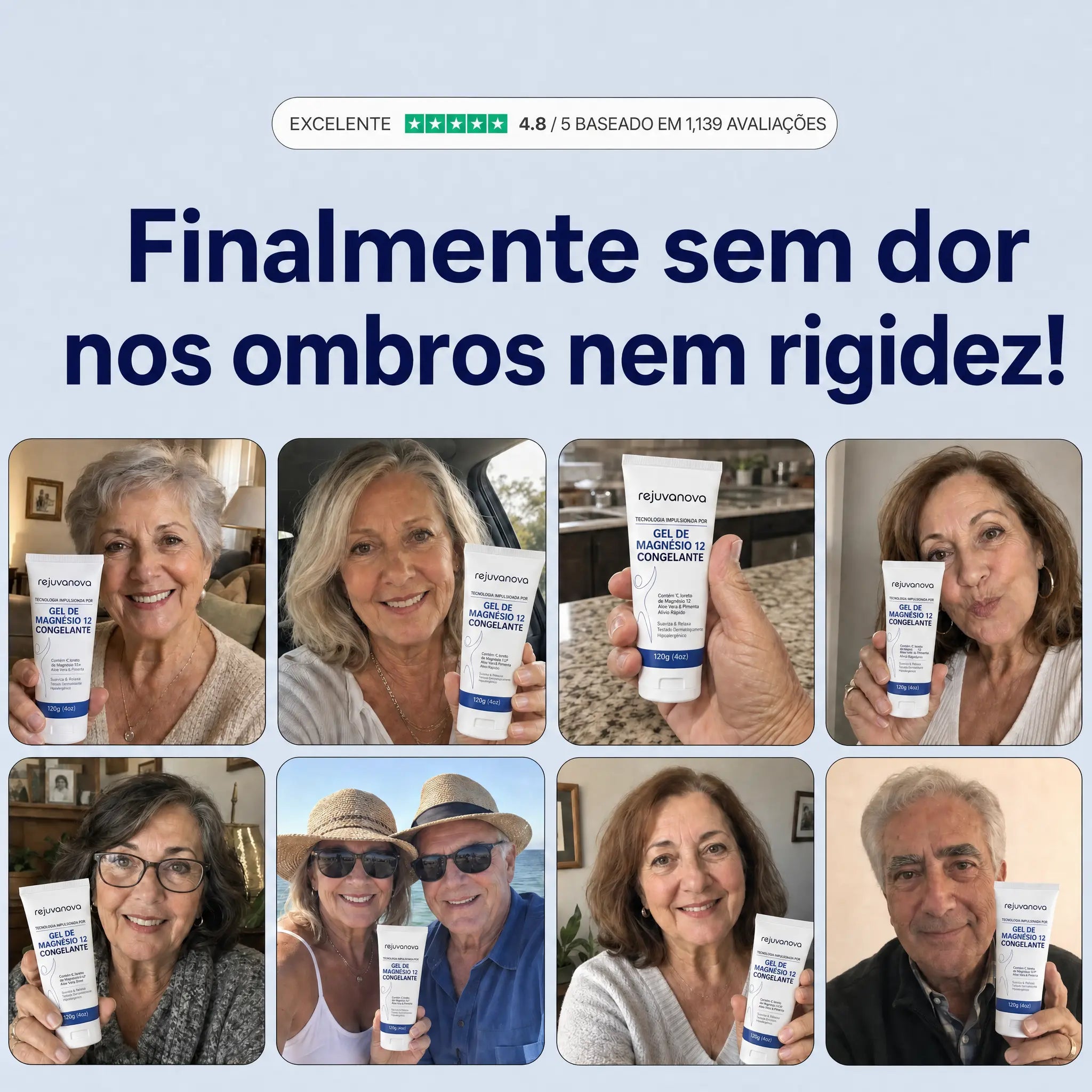 Magnésio Frio™ - Acabe com a dor no ombro