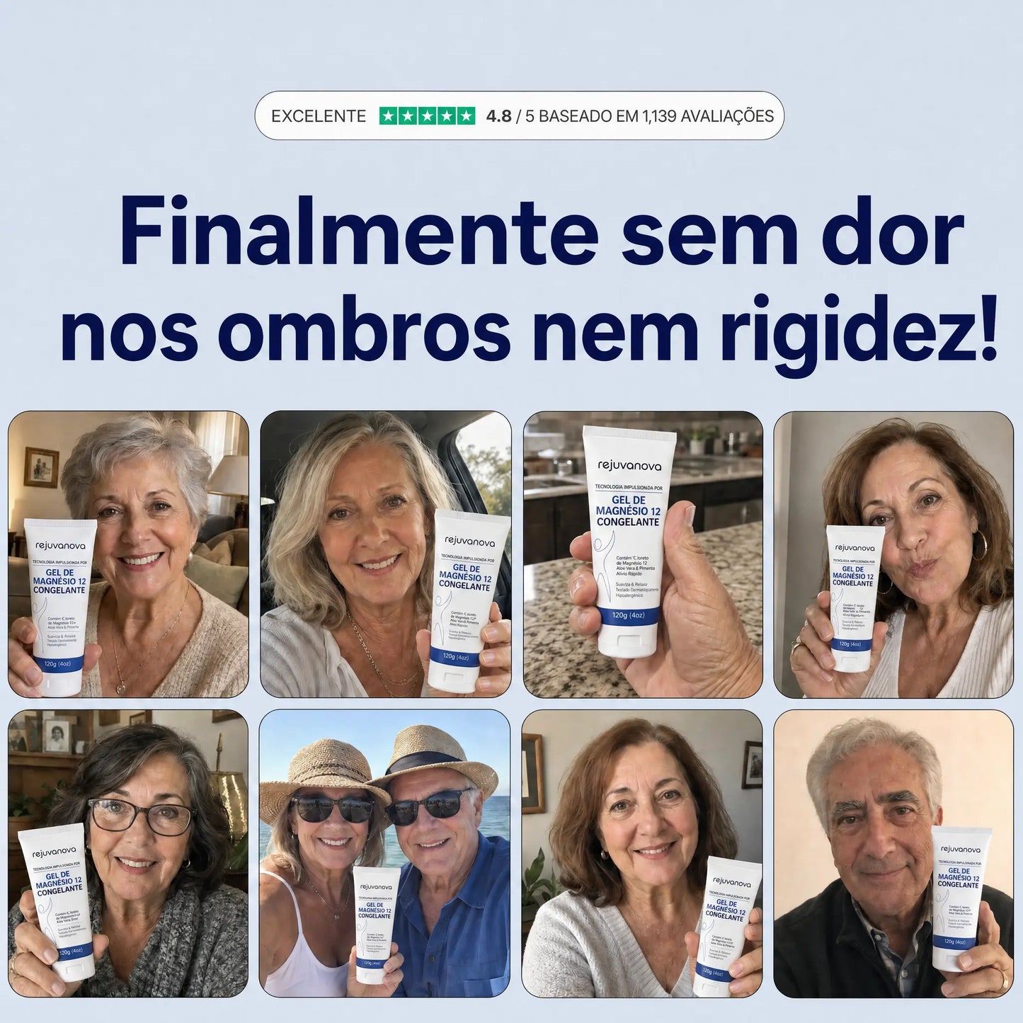 Magnésio Frio™ - Acabe com a dor no ombro
