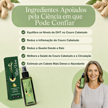 Menos queda de cabelo em 26 dias